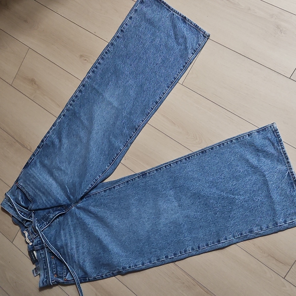 Levi's - XL Straight Jeans Sizs 29 Demim Mid-rise - Picture 5 of 7